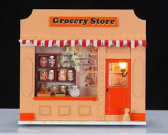 DIY小屋 欧洲迷你蛋糕风情手工模型，点亮你的创意时光